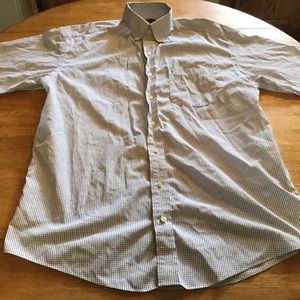Jos. A. Bank short sleeve button down, 15 1/2